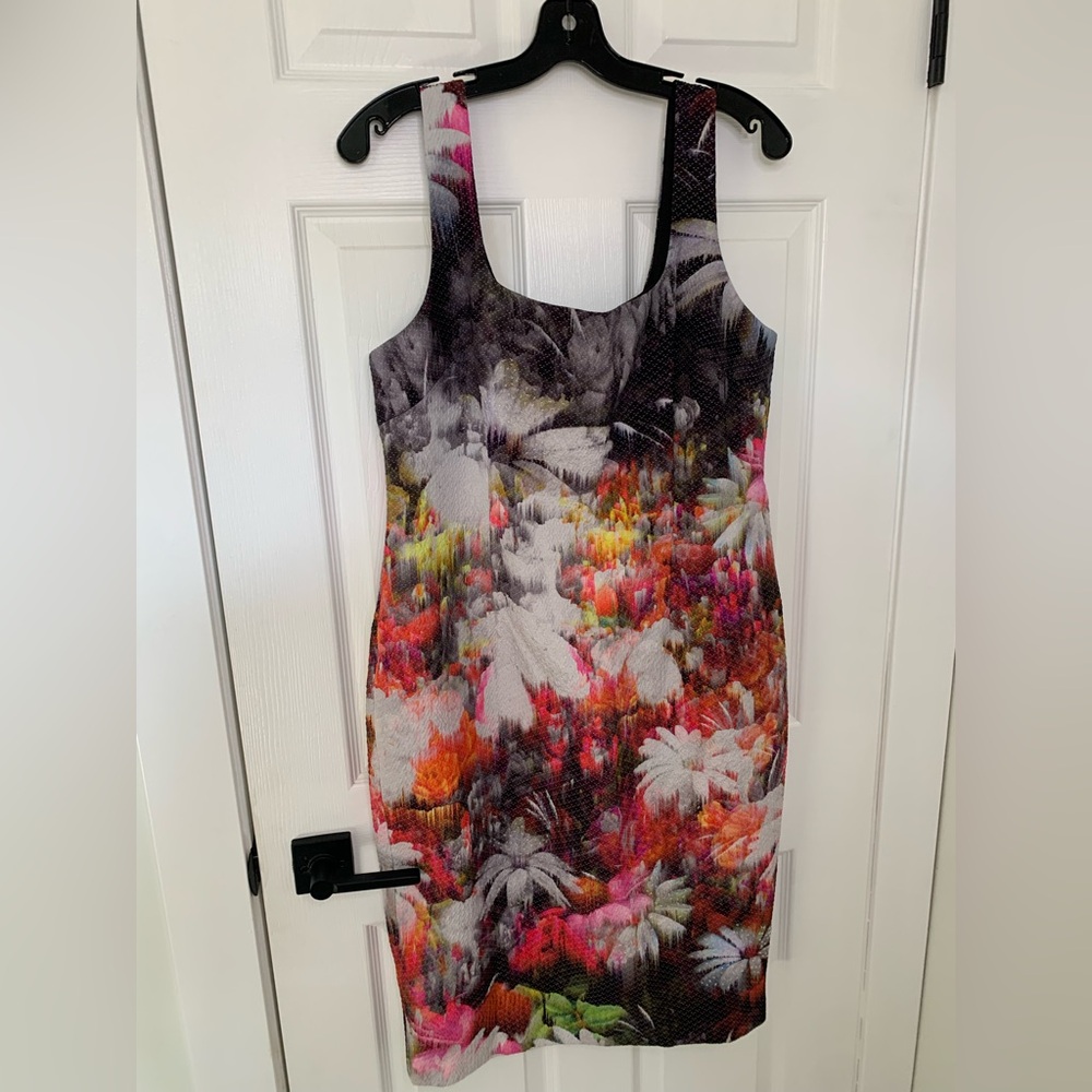 Adrianna Papell Floral Dress 16